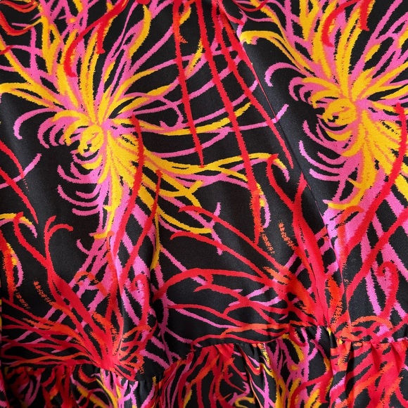 Kate Spade Black and Pink Floral Dress - Picture 10 of 11